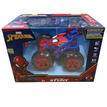 سيارة مجنونة سبايدرمان مع ريموت تحكم عن بعد